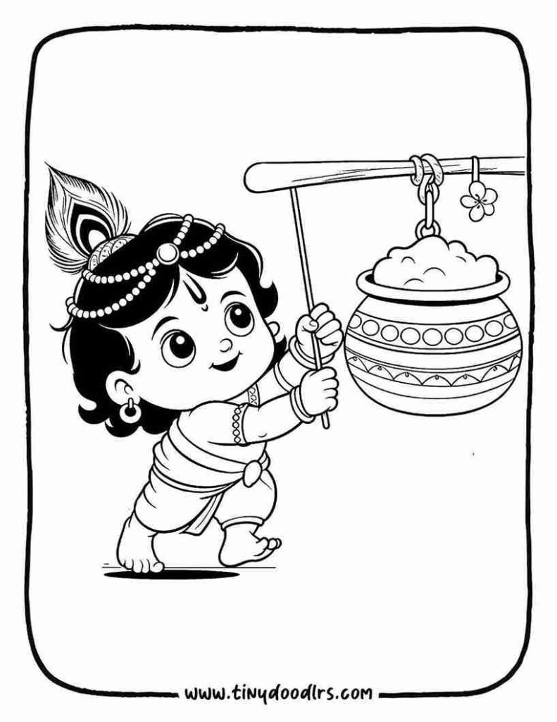 Krishna drawing