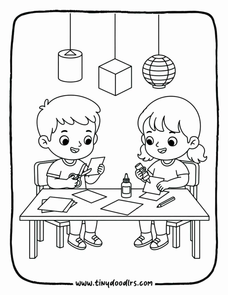 Happy diwali drawing easy – festive art and craft activity