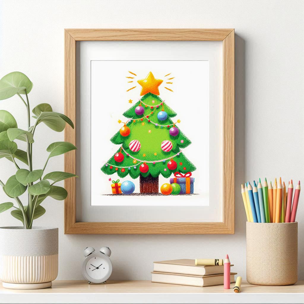 cute xmas coloring pages