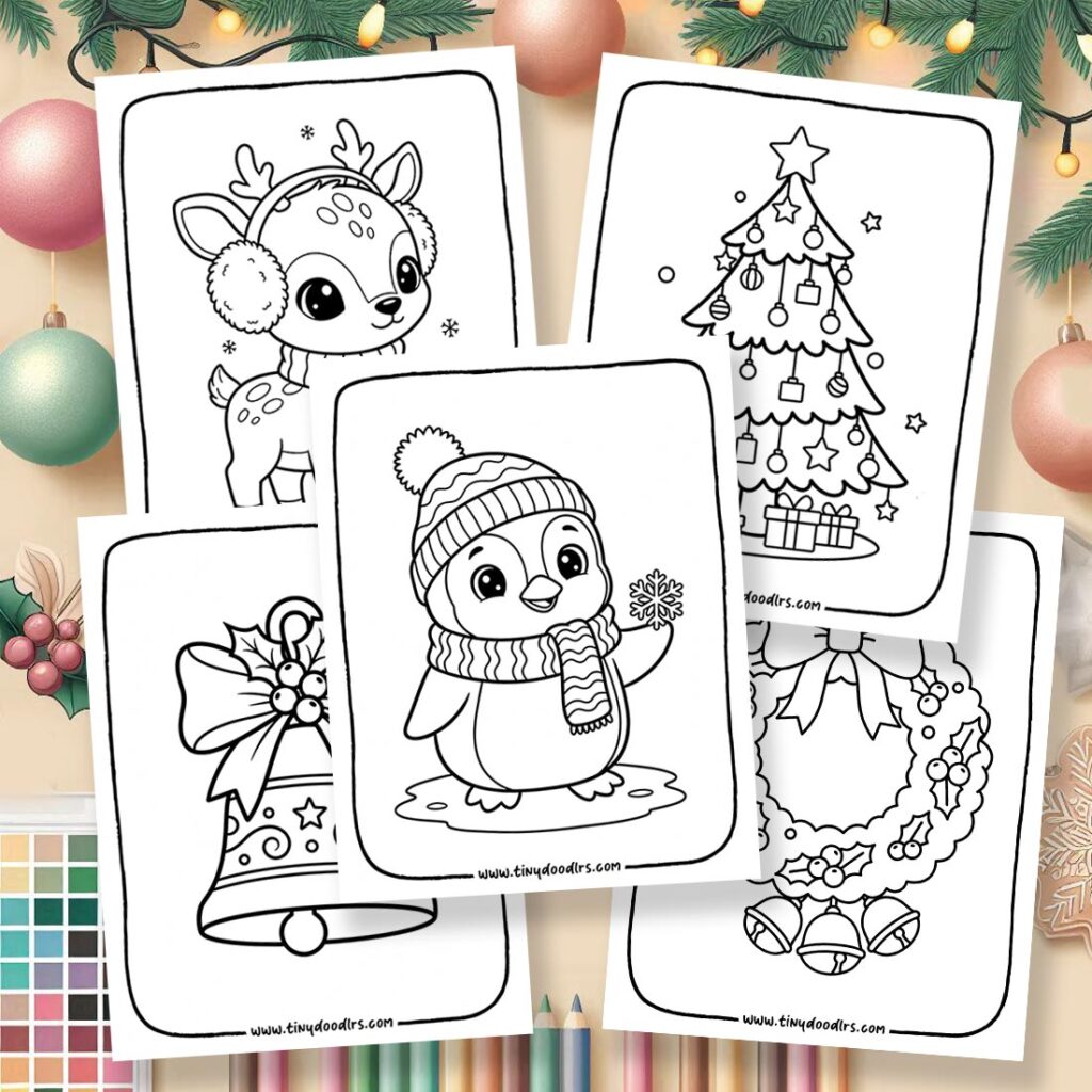 cute-xmas-coloring-pages