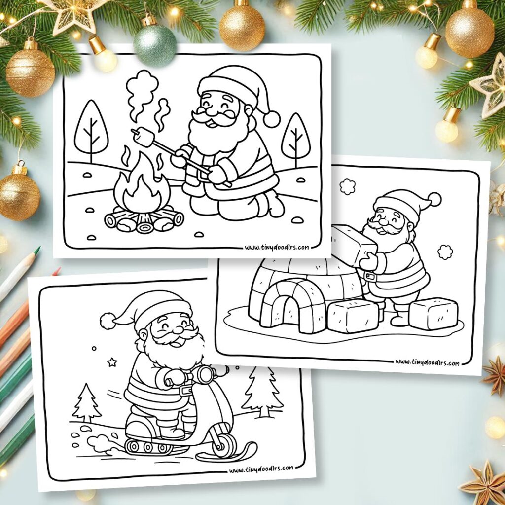 santa-coloring-pages