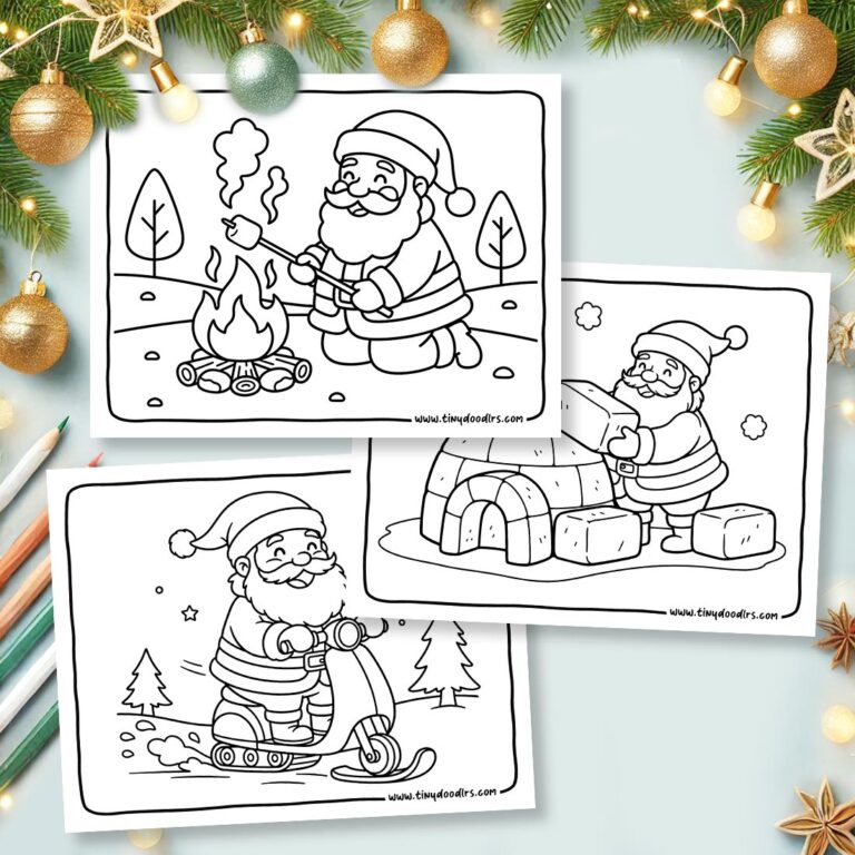 santa-coloring-pages