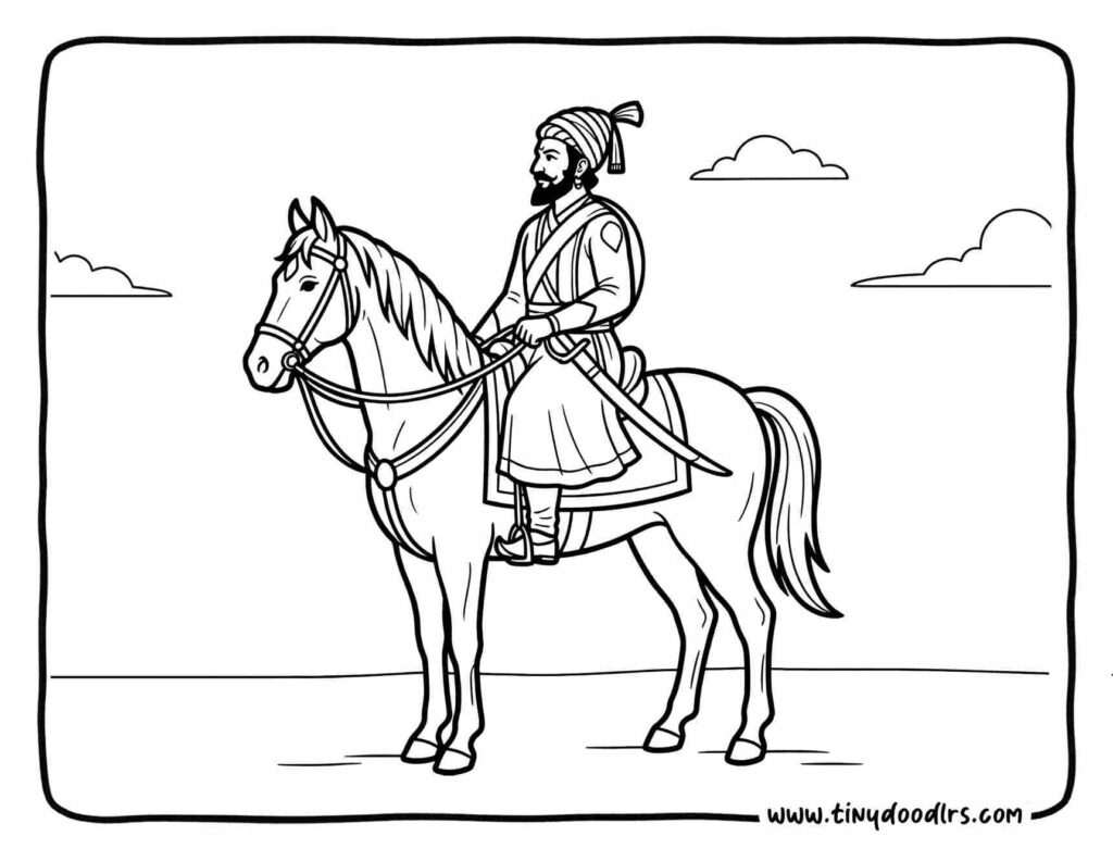 Amazing Chhatrapati Shivaji Maharaj Drawing for Kids That Everyone Will Love